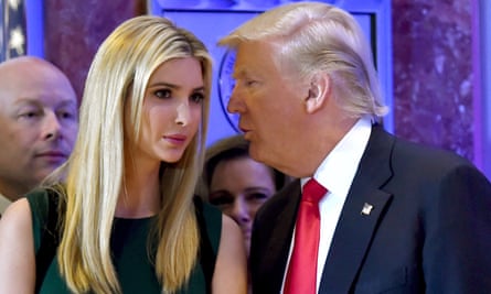 Donald Trump with his daughter, Ivanka