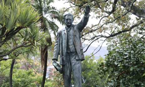 Goodbye, Cecil Rhodes (depicted, above, in Cape Town, South Africa)