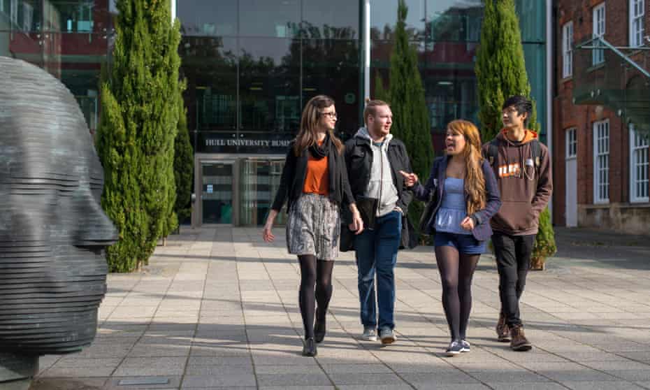 Students at the University of Hull