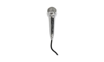 Mini karaoke microphone