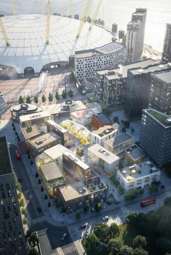 Souk … a CGI impression of the Design District.