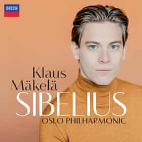 Klaus Mäkelä and the Oslo Philharmonic: Sibelius album cover.