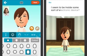 Your Miitomo avatar can look like you, thanks to the camera.