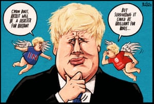 Ben Jennings On Boris Johnson S Brexit Column Cartoon Opinion The Guardian