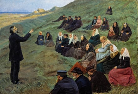 Anna Ancher, A Field Sermon, 1903.