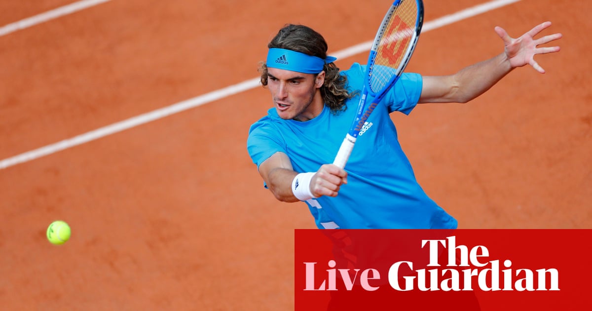 French Open 2019 Muguruza, Tsitsipas and Stephens in action on day