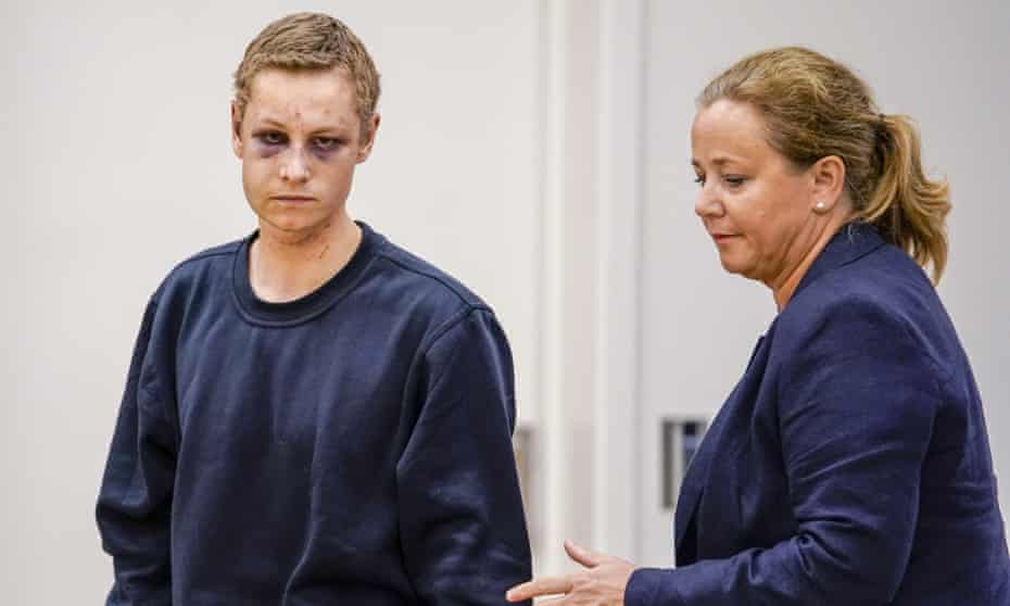Philip Manshaus is accused of an attempted terrorist attack on a mosque near Oslo, Norway and of killing his teenage stepsister.
