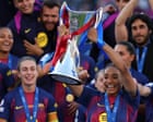 Paralluelo’s late double caps Women’s Champions League win for Barça against Lyonnes