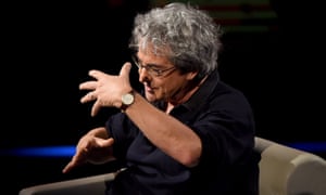 Carlo Rovelli on Italian TV.