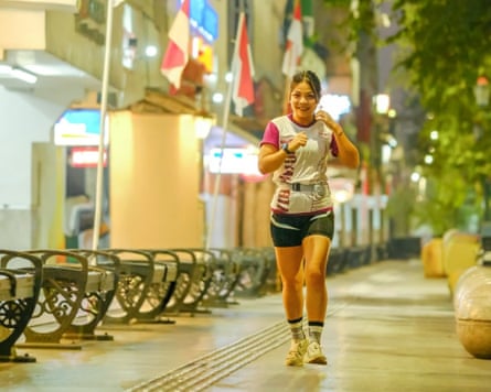 Annisa Rahmadani, who was rejected from the run club