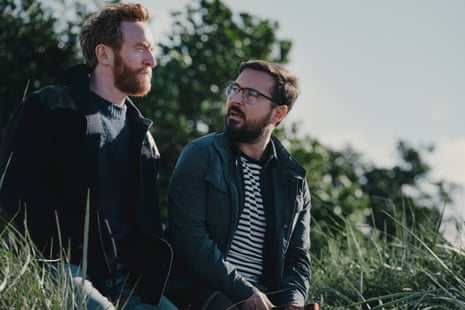 Tully (Tony Curran, left) and Jimmy (Martin Compston) in Mayflies.