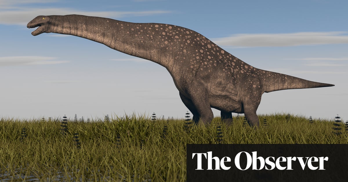 ‘The sheer scale is extraordinary’: meet the titanosaur that dwarfs Dippy the di..
