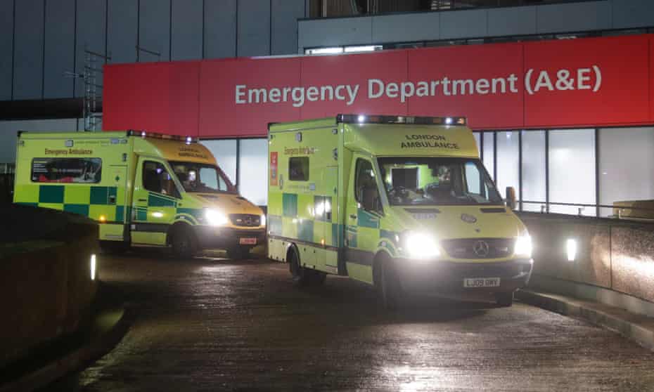 Official NHS data shows that ambulance queues have hit record levels. 