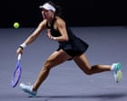 WTA Finals tennis: Jessica Pegula v Jasmine Paolini, Aryna Sabalenka v Coco Gauff – live