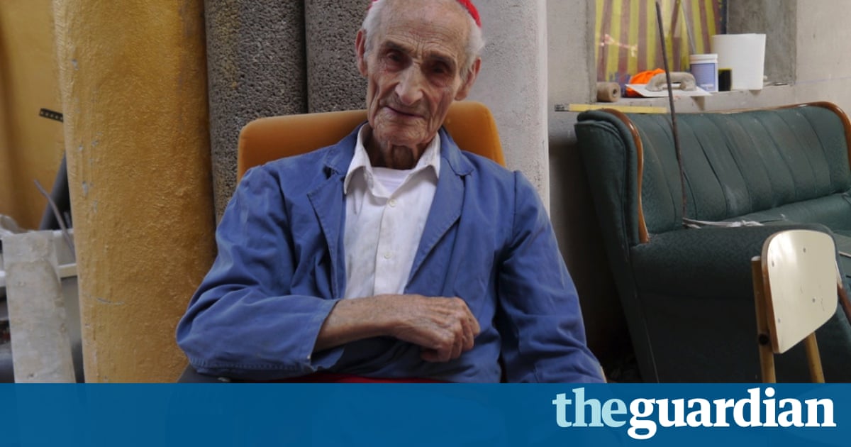 The Spanish ex-monk on a 56-year mission to build his own cathedral