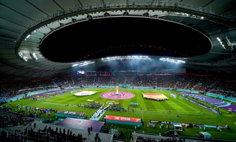 General view of the Khalifa International Stadium.