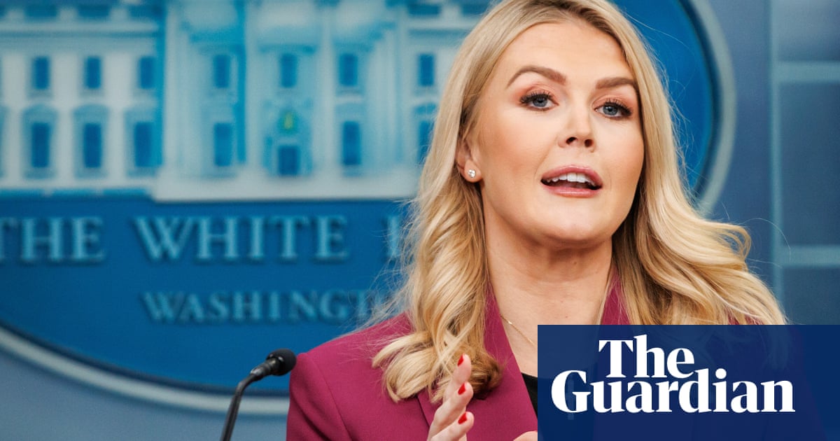 Karoline Leavitt's White House press conference marks return to Trump-era media relations | US politics | The Guardian