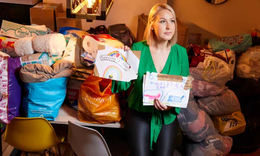 ‘It started with Polish mums’: Yorkshire comes together to help Ukraine | North of England 2 Magdalena Timmins, whose family in Poland live near the Ukraine border