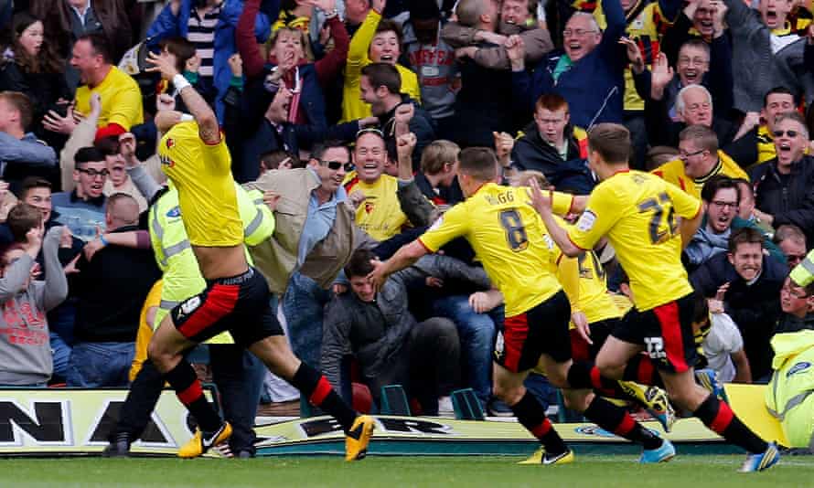 Golden Goal Troy Deeney For Watford V Leicester 13 Watford The Guardian Golden Goal Troy Deeney For Watford V Leicester 13 Watford The Guardian
