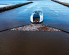A solar-powered rubbish-eating boat? The vessel chomping plastic waste out of the sea