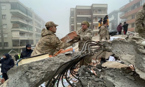 Search and rescue work continues