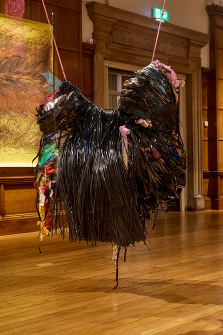 Shimmering forms … a videotape piece in the Turner prize show.