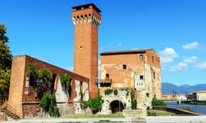Guelph Tower in Pisa