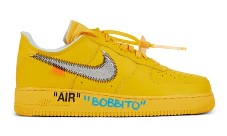 Nike Air Force 1 Low Off-White ICA University Gold UK 7 Sneaker