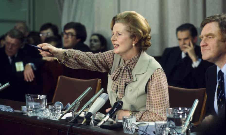 Margaret Thatcher, circa 1980