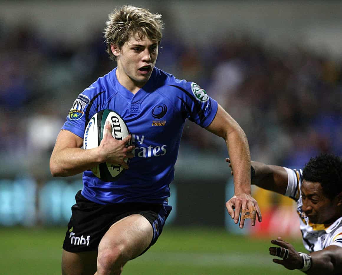 James O'Connor of the Force evades a tackle by Francis Fainifo