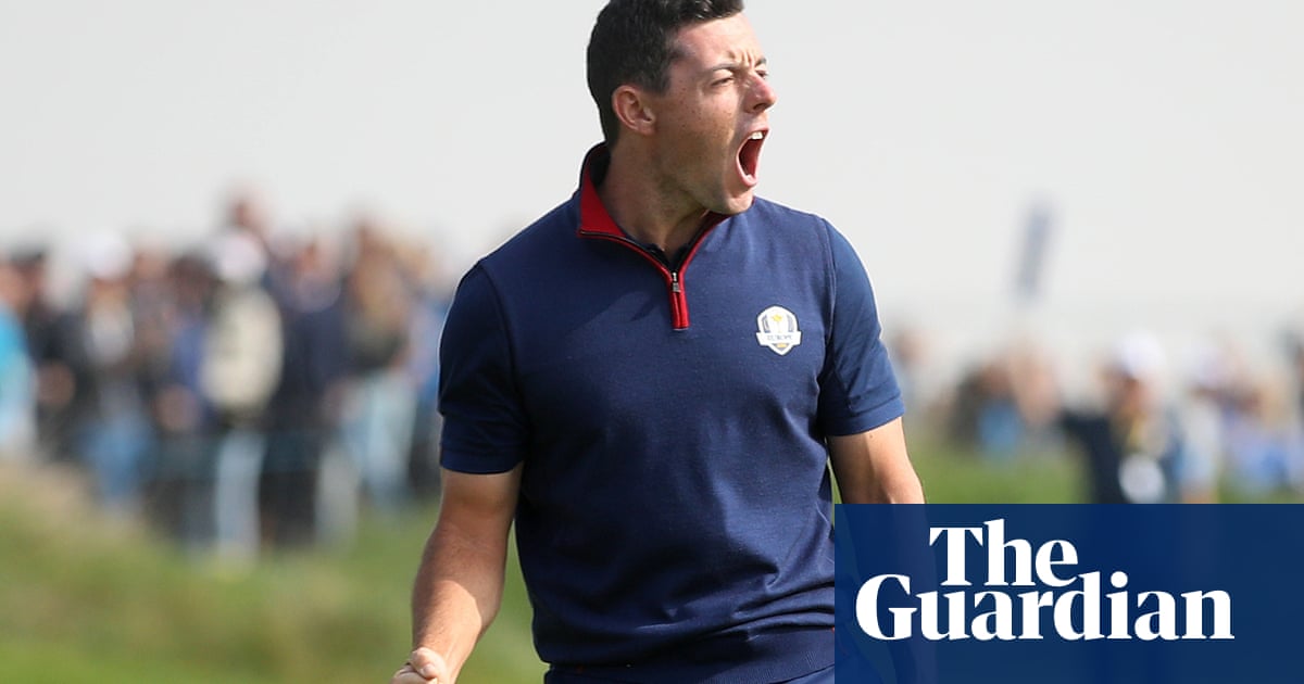 Rory McIlroy: ‘It’s becoming tougher to win the Ryder Cup on the road’