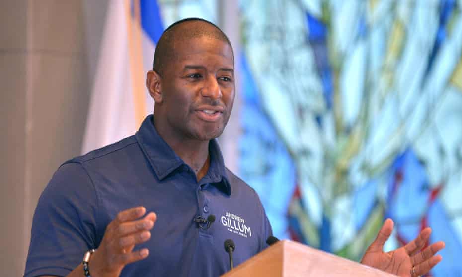 Andrew Gillum, a candidate for Florida governor, has been rated ‘Fx’ by the NRA.