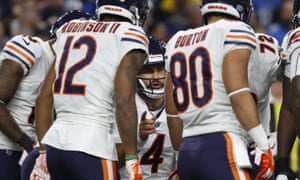 Chase Daniel made a rare start to lead the Bears to victory