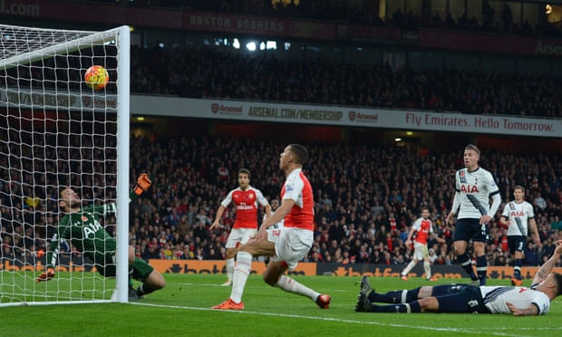 arsenal gibbs goal spurs nld