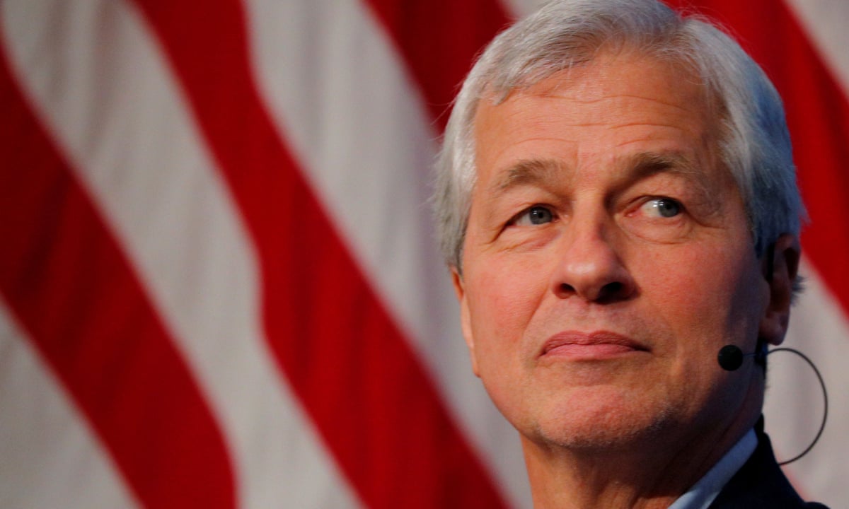 Coronavirus Means A Bad Recession At Least Says Jp Morgan Boss Jp Morgan The Guardian