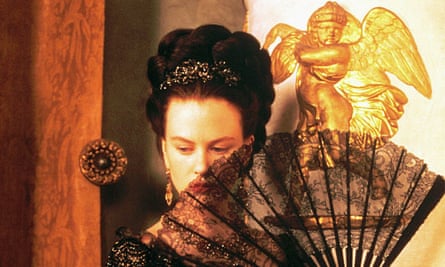 Nicole Kidman as Isabel Archer in The Portrait of a Lady (1996).