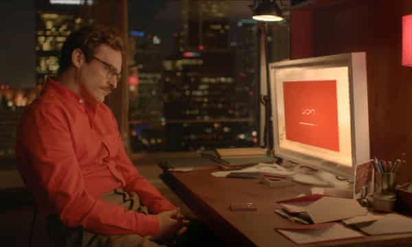 Joaquin Phoenix in Spike Jonzes Sie.
