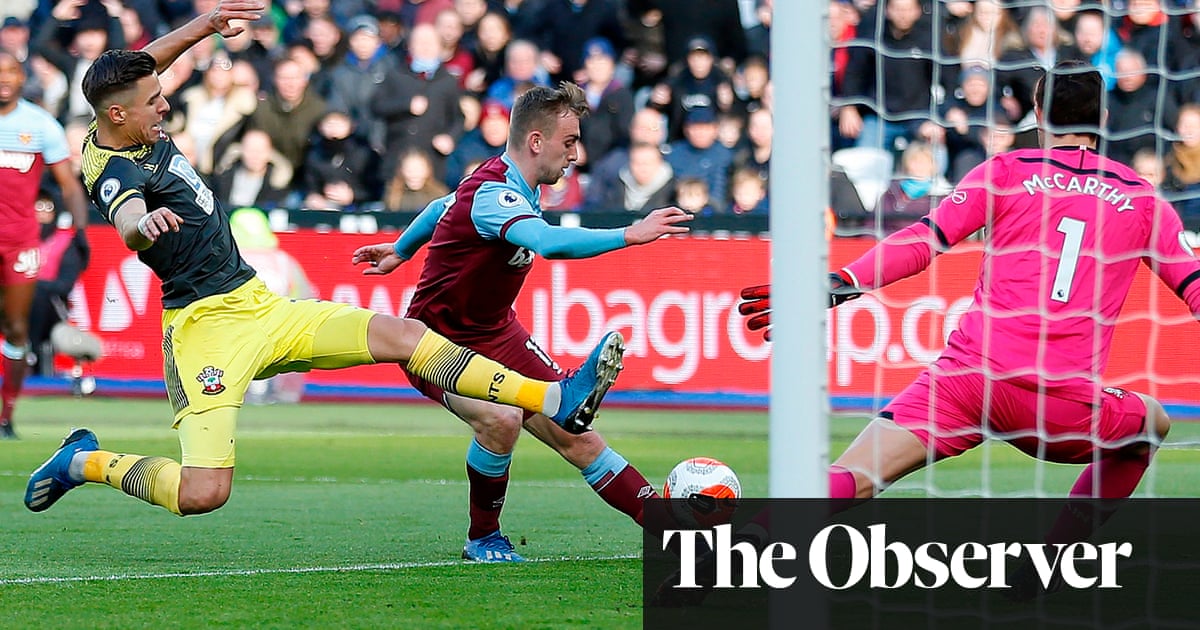 Jarrod Bowen Shines To Give West Ham Crucial Win Over Southampton Football The Guardian