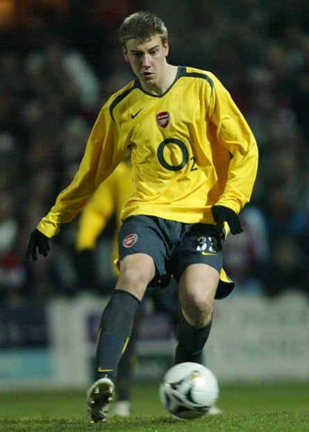 Nicklas Bendtner in action for Arsenal against Doncaster in the Carling Cup.