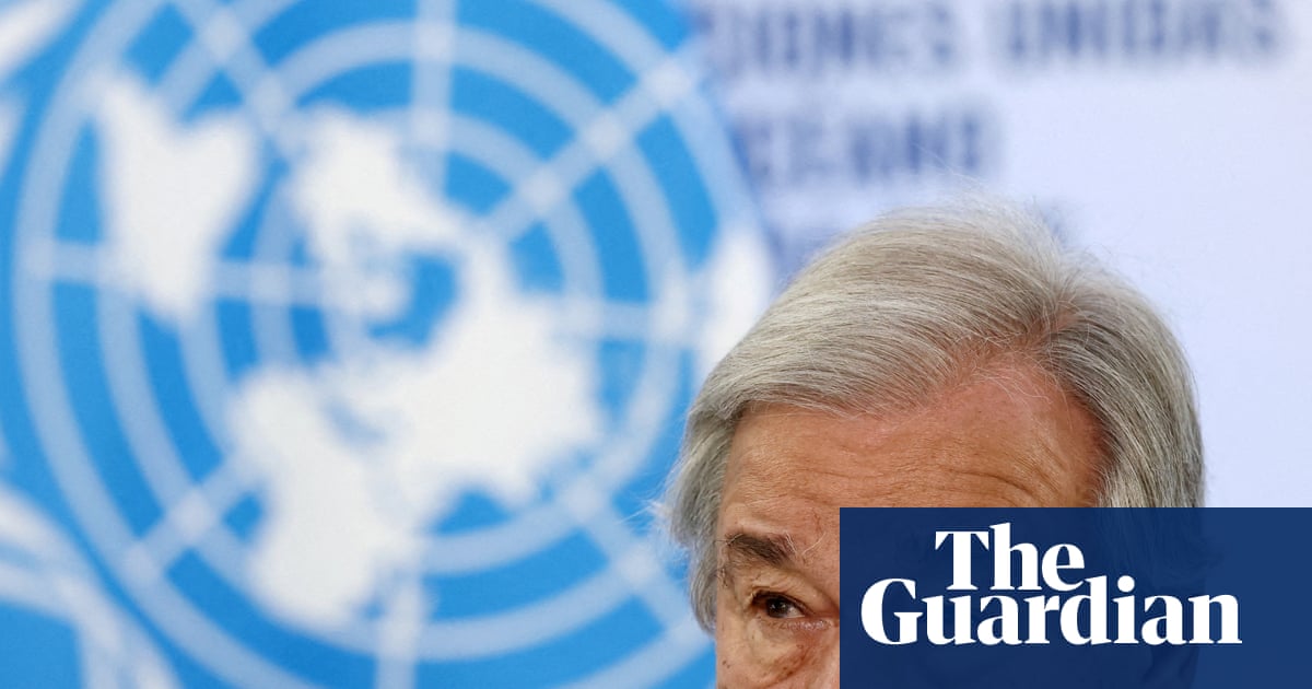 Guterres warns of powerful forces' undermining global cooperation'