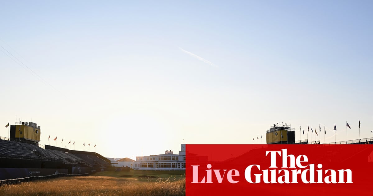 The Open 2026: golf updates from day one at Royal Birkdale – live