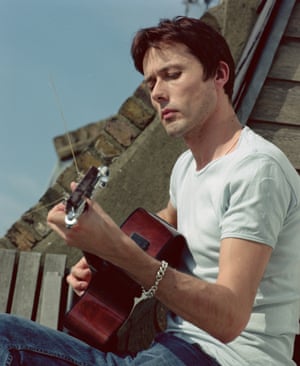 Brett Anderson at home in Notting Hill, 2002