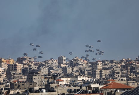 Middle East crisis live: Israel says aid trucks have entered Gaza after ...
