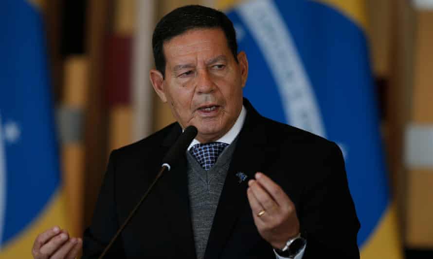 Brazil's vice-president, Hamilton Mourão, blamed alcohol for the killings of Dom Phillips and Bruno Pereira.