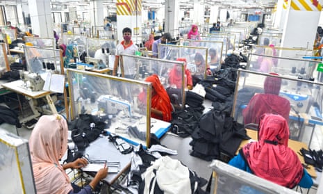 A garment factory in Dhaka, Bangladesh