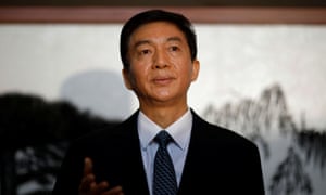 Luo Huining, the head of China’s liaison office in Hong Kong.