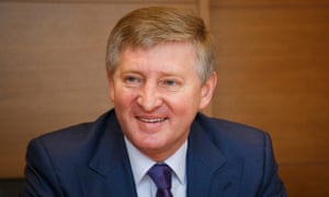 Rinat Leonidovych Akhmetov, a Ukrainian businessman and oligarch, pictured in 2014.