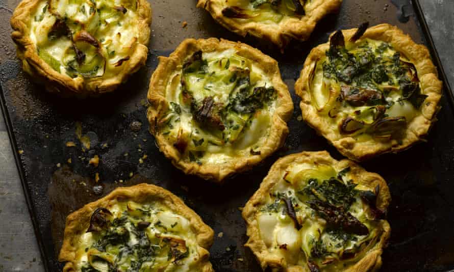 Quiche with smoked haddock