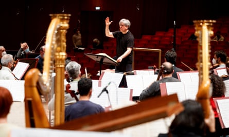 Controlled abandon … Antonio Pappano.