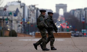 Francia estado de emergencia arc de triomphe